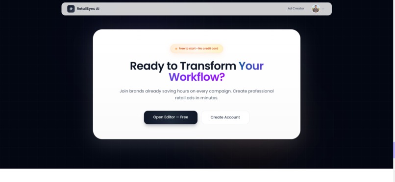 RetailSync AI – screenshot 2