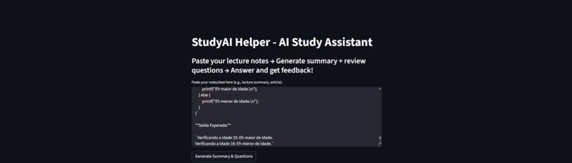 StudyAI Helper – screenshot 2