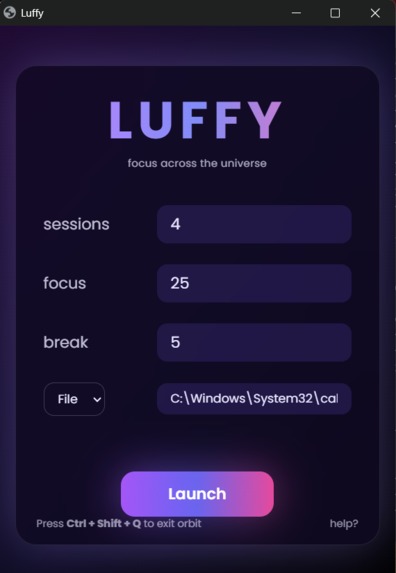 Luffy,screenlock pmodoro. – screenshot 1