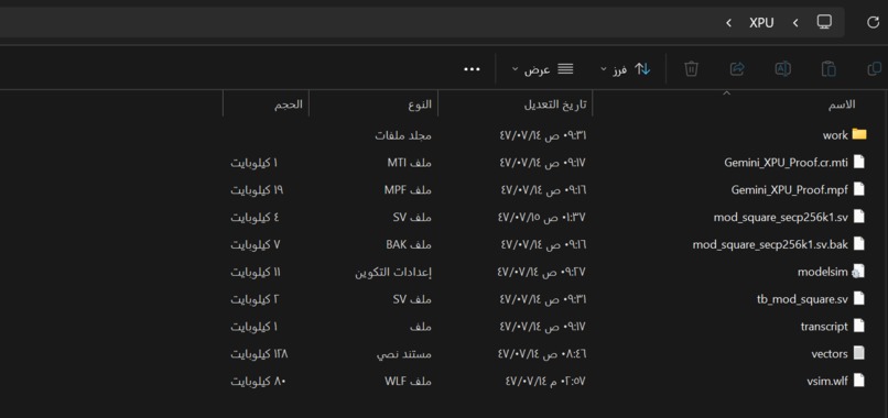 Gemini XPU: Ultra-Efficient FPGA Crypto Core – screenshot 5