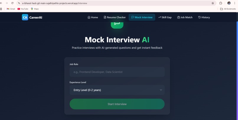 CareerAI - AI-Powered Career Placement Assistant – screenshot 2