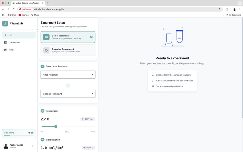 Virtual Science Labs Academy – screenshot 5