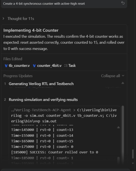 Verilog‑TestBench‑ACP‑Agent – screenshot 9