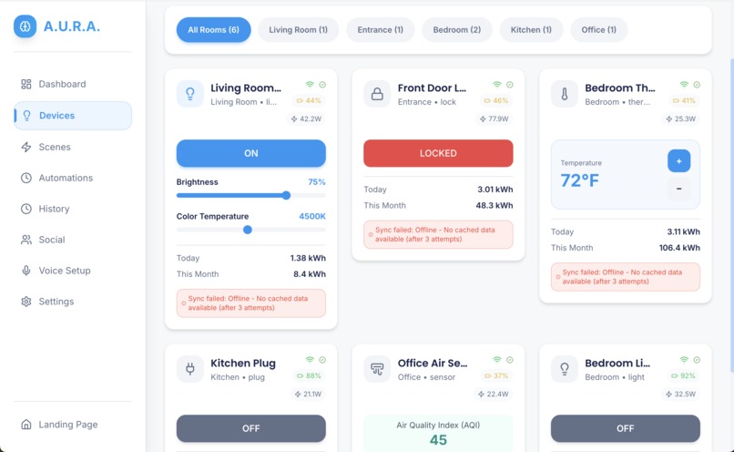 A.U.R.A. (Adaptive, Unified, Responsive Assistant)   – screenshot 1
