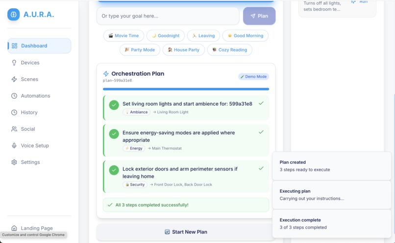 A.U.R.A. (Adaptive, Unified, Responsive Assistant)   – screenshot 2