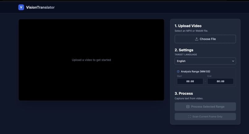 VisionTranslate: A Gemini 3-powered Video Localization Tool – screenshot 2
