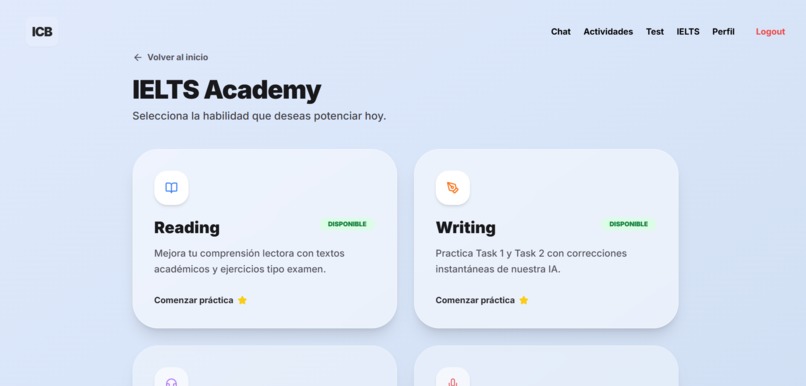 ICB - AI-Powered English Learning Platform – screenshot 4