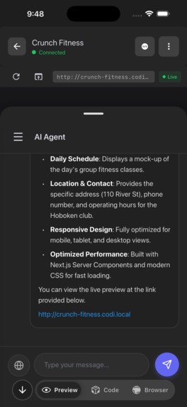 Codi: Mobile AI Dev Butler Powered by Flutter & Serverpod – screenshot 10