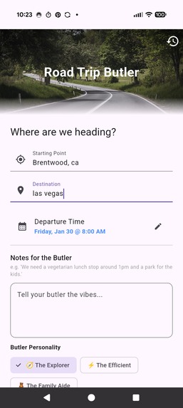 Road Trip Butler – screenshot 1