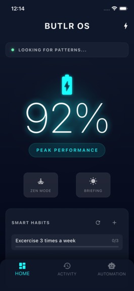 ButlrOS – screenshot 1