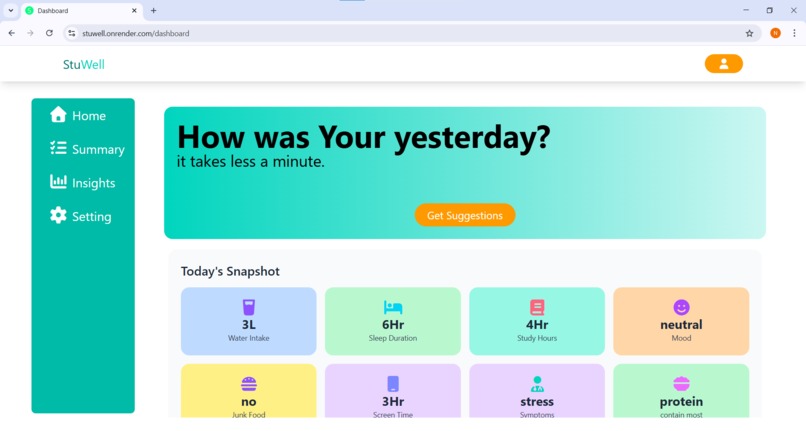 StuWell – screenshot 9