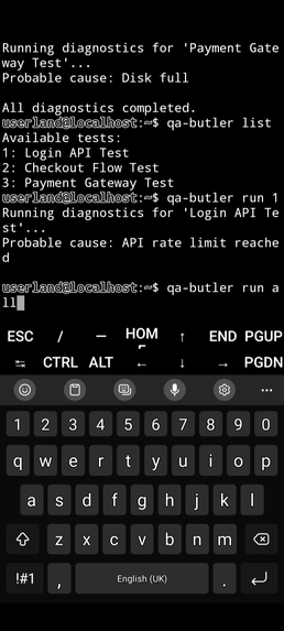 flaky-test-butler – screenshot 1