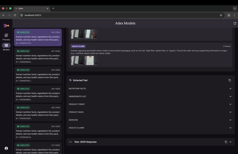 ADEX - Adaptive Data Extraction System – screenshot 6