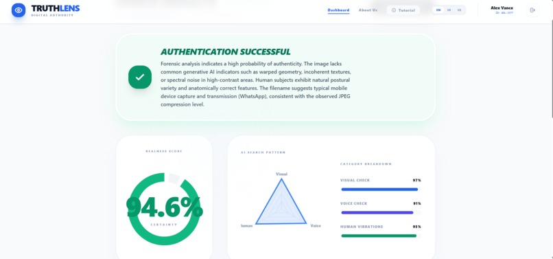 Deep Fake image and video detection – screenshot 2