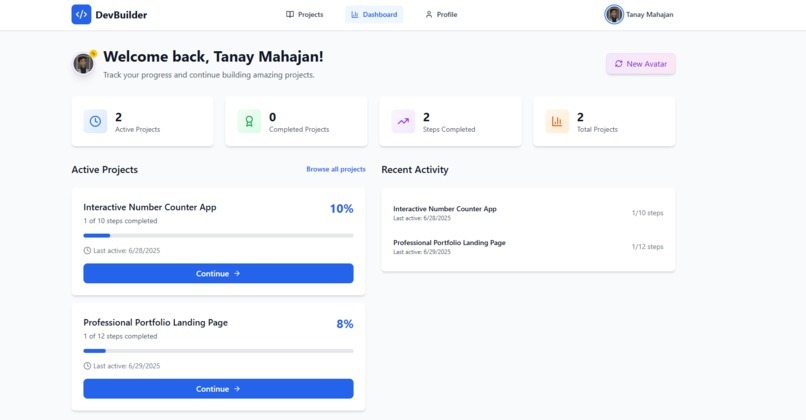 DevBuilder – screenshot 5