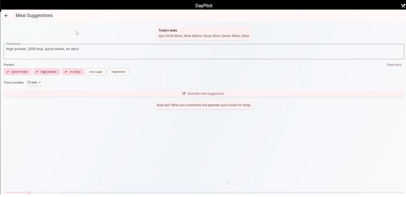 DayPilot – screenshot 3