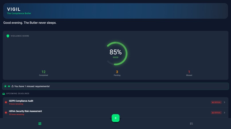 Vigil: The High-Stakes Compliance Butler – screenshot 6