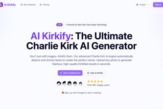 AI Kirkify: Charlie Kirk AI Generator