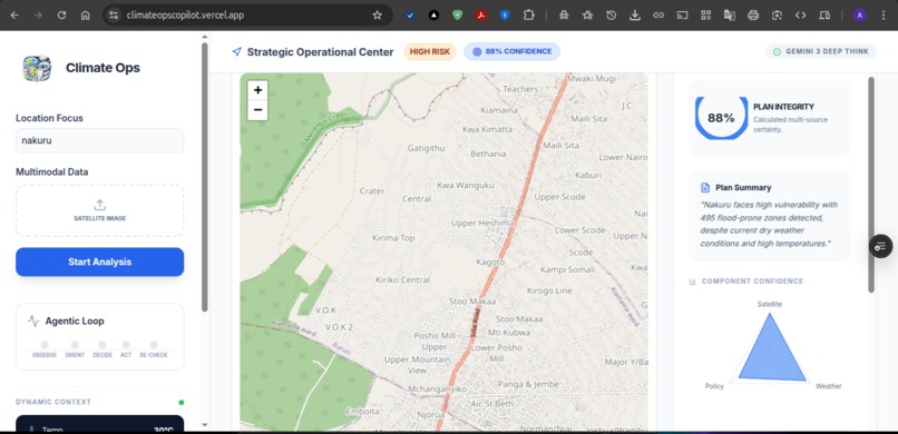 Agentic Climate Ops Copilot – screenshot 2