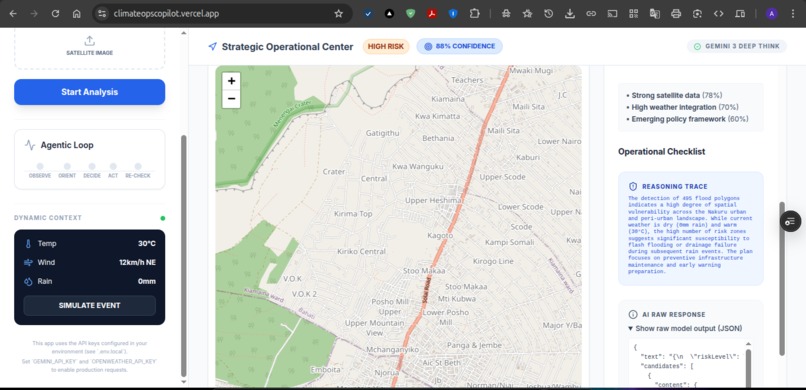 Agentic Climate Ops Copilot – screenshot 3