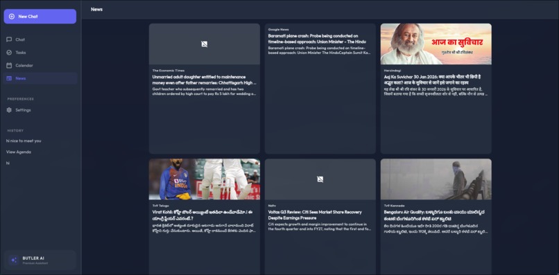 Bulter AI Personal Assistant – screenshot 3