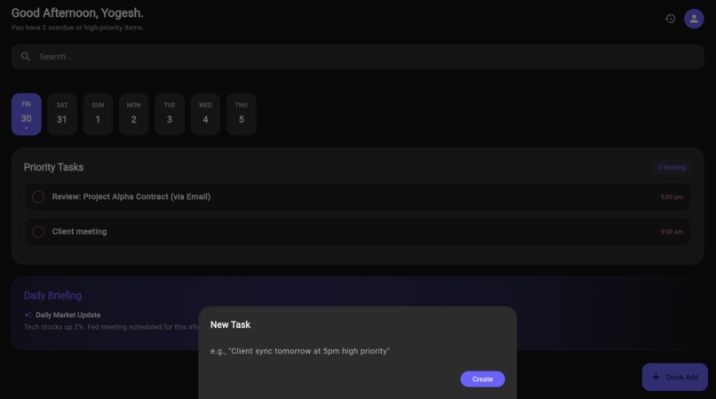 LifeFlow Butler – screenshot 2