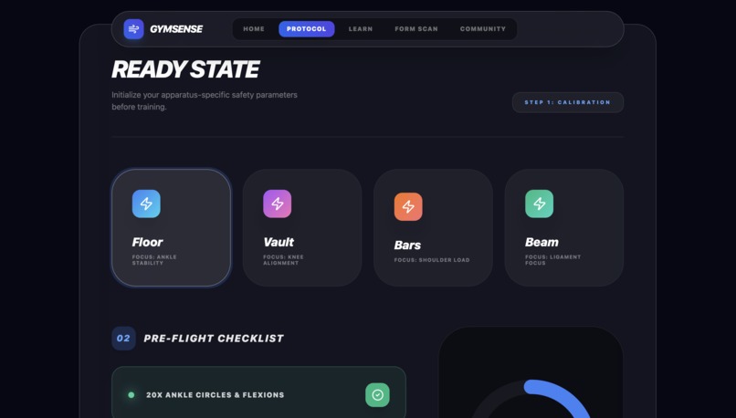 GymSense – screenshot 1