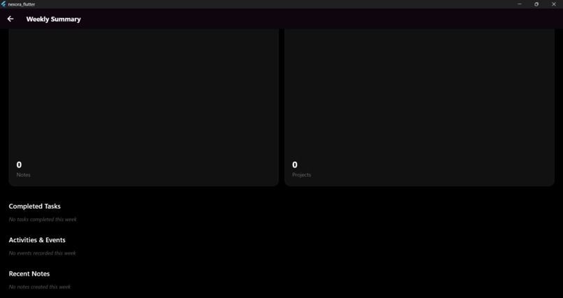 Nexora AI productivity system unifying tasks, plans,progress – screenshot 7
