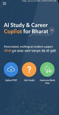 AI Study & Career Copilot for Bharat  – screenshot 2