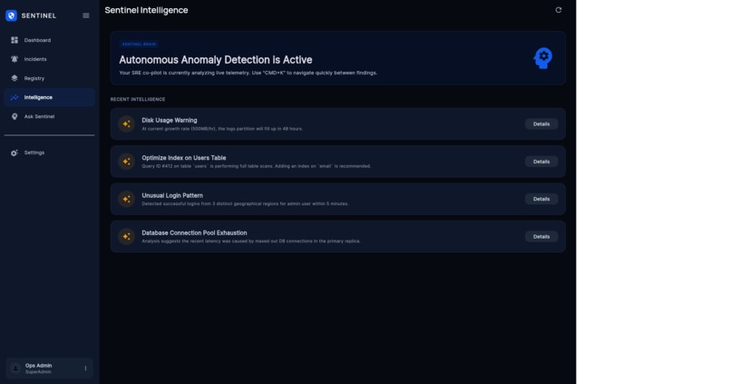 Serverpod Sentinel – screenshot 9