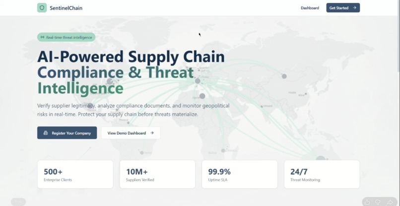 SentinelChain – screenshot 1