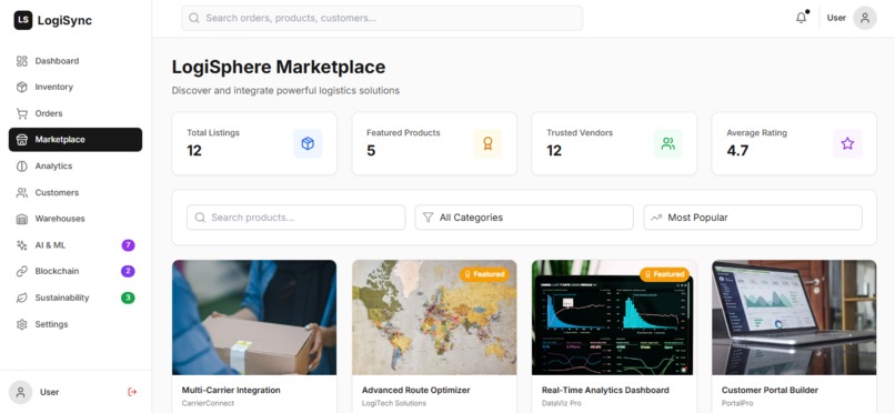 LogiSync – screenshot 5