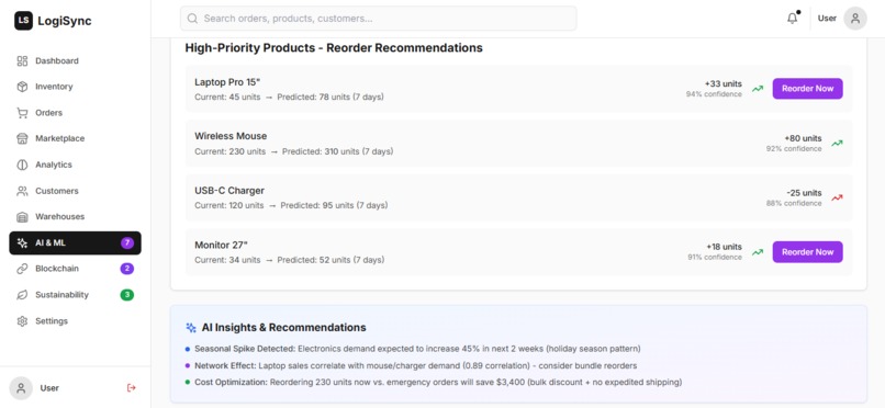 LogiSync – screenshot 14