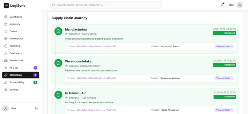 LogiSync – screenshot 16