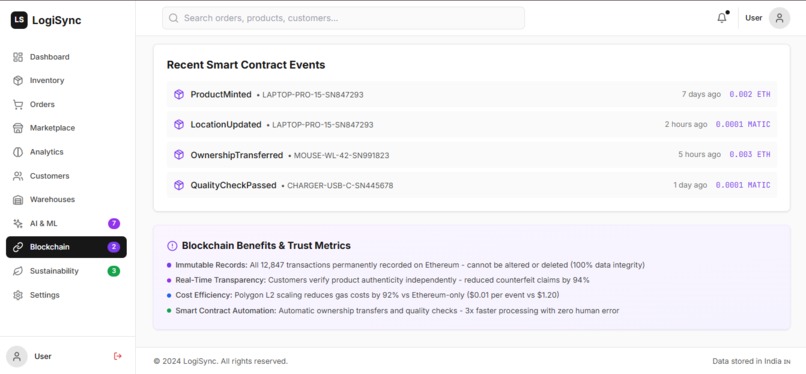 LogiSync – screenshot 17