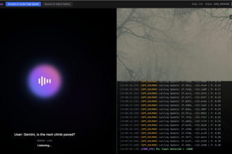 Speech-to-Speech Geospatial Adapter for Gemini Live