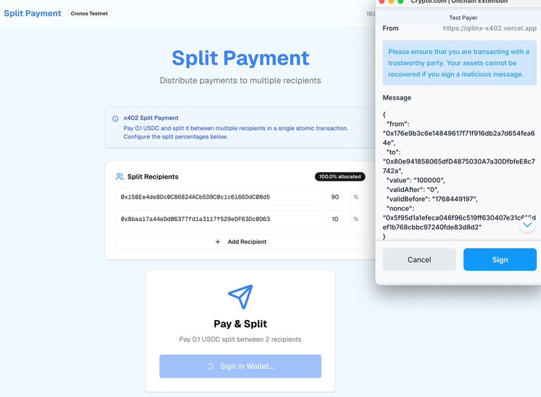Qilinx 402 Payment – screenshot 2