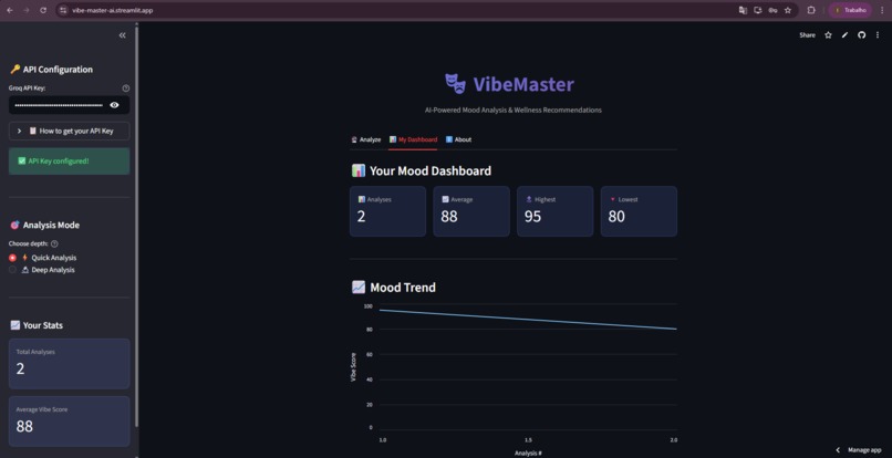VibeMaster – screenshot 3