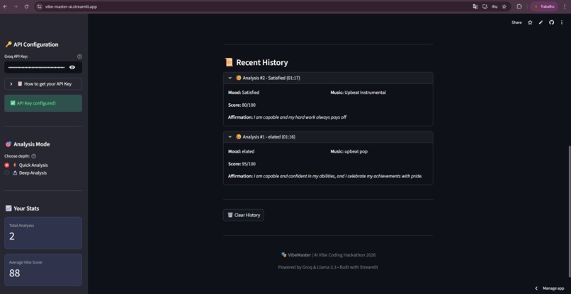 VibeMaster – screenshot 4