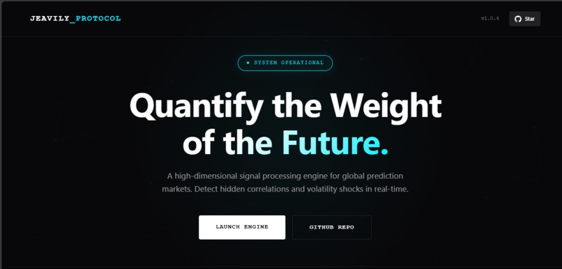 JEAVILY: Quantifying Market Entanglement – screenshot 1