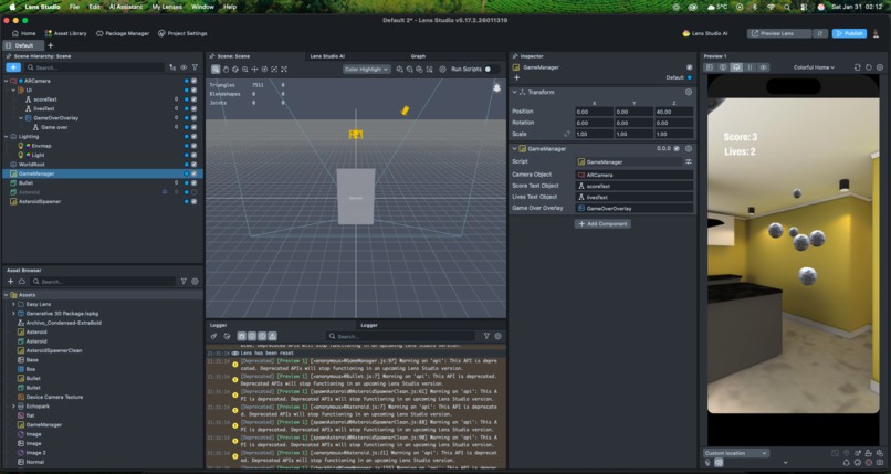 AR Asteroids  – screenshot 2