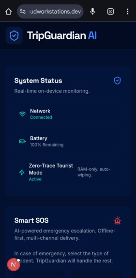 SMART TOURIST SAFETY MONITORING SYSYTEM – screenshot 2