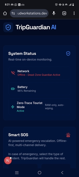 SMART TOURIST SAFETY MONITORING SYSYTEM – screenshot 1