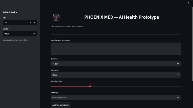 Phoenix MED – screenshot 1