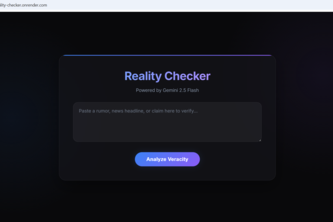 AI Reality Checker