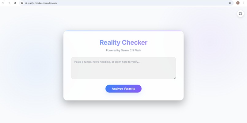 AI Reality Checker – screenshot 2