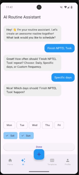 AutoRoutine – screenshot 1