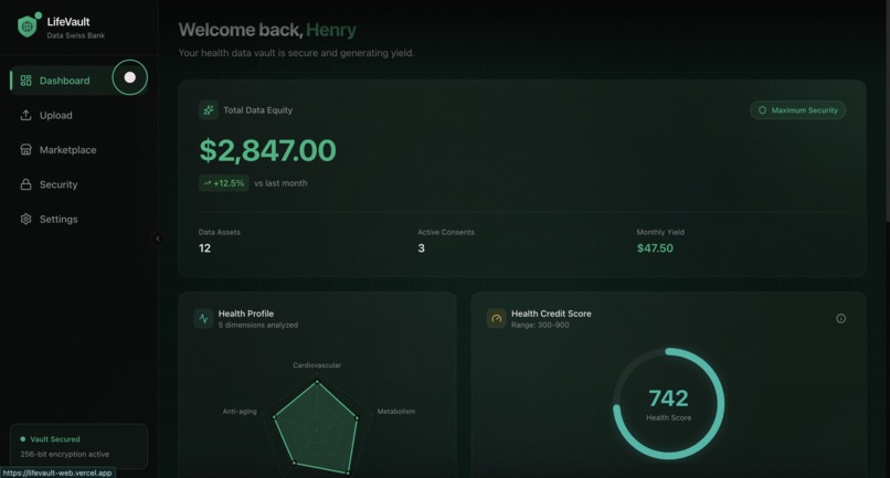 LifeVault – screenshot 1