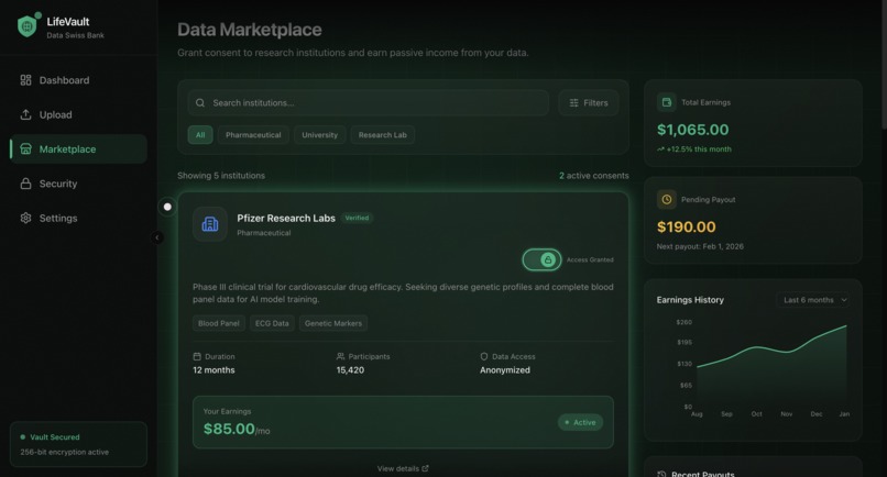 LifeVault – screenshot 3