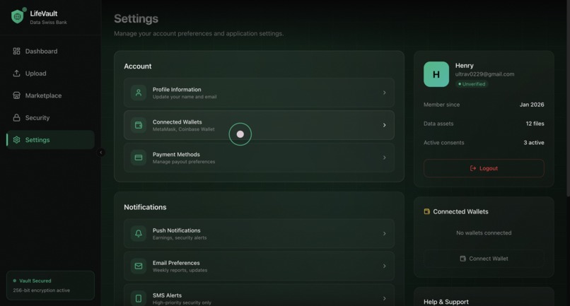 LifeVault – screenshot 4